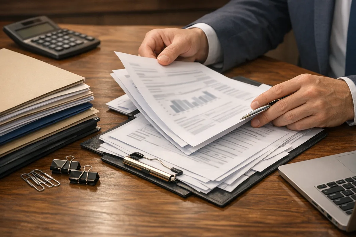 מסמכים נדרשים להליך חדלות פירעון - הכנה מראש לחיסכון בעלויות